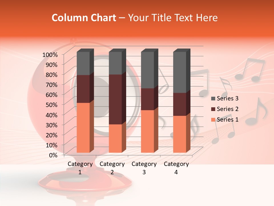 Ball Audio Bass PowerPoint Template