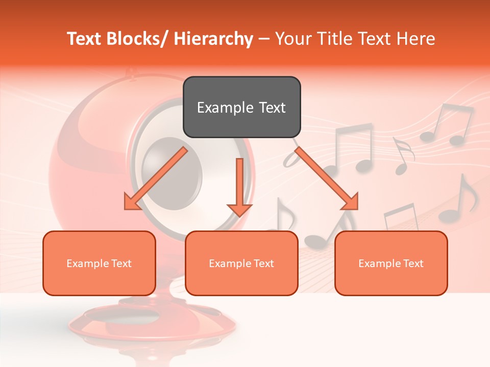 Ball Audio Bass PowerPoint Template