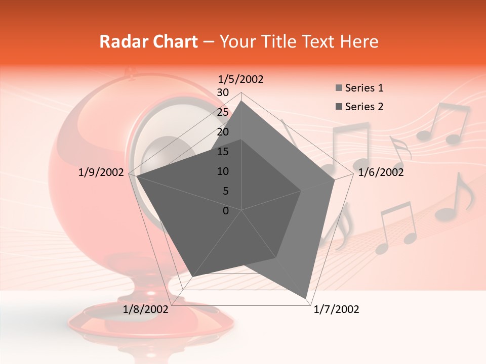 Ball Audio Bass PowerPoint Template