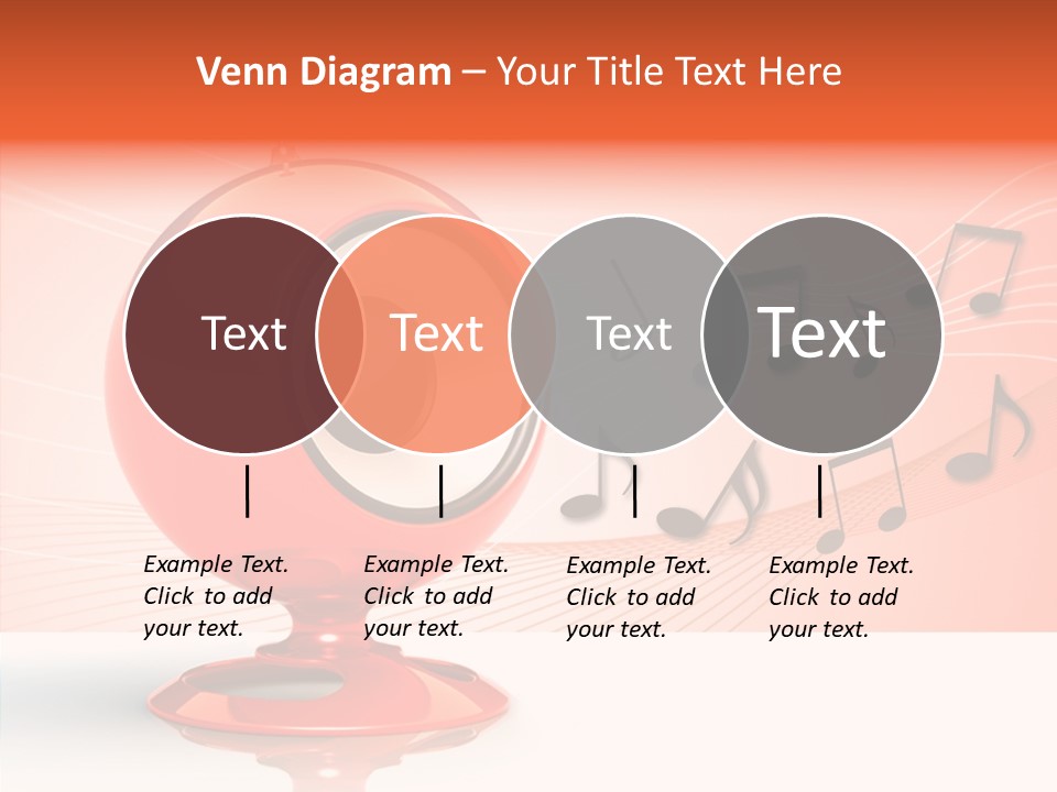 Ball Audio Bass PowerPoint Template