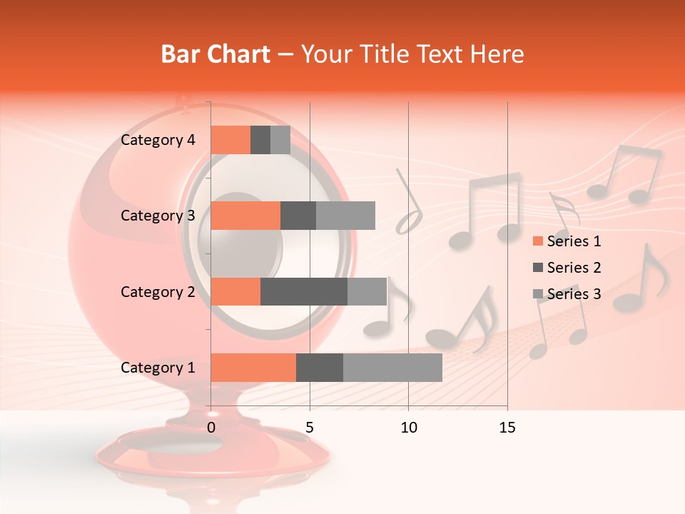Ball Audio Bass PowerPoint Template