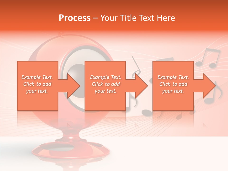 Ball Audio Bass PowerPoint Template