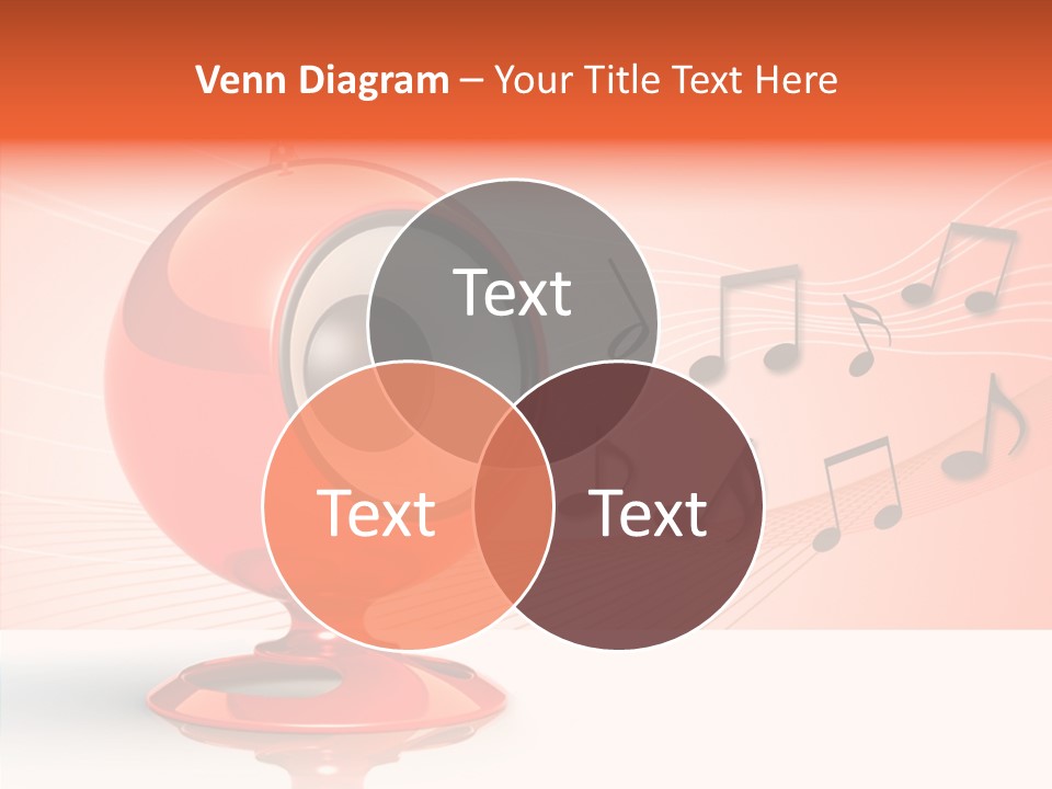 Ball Audio Bass PowerPoint Template