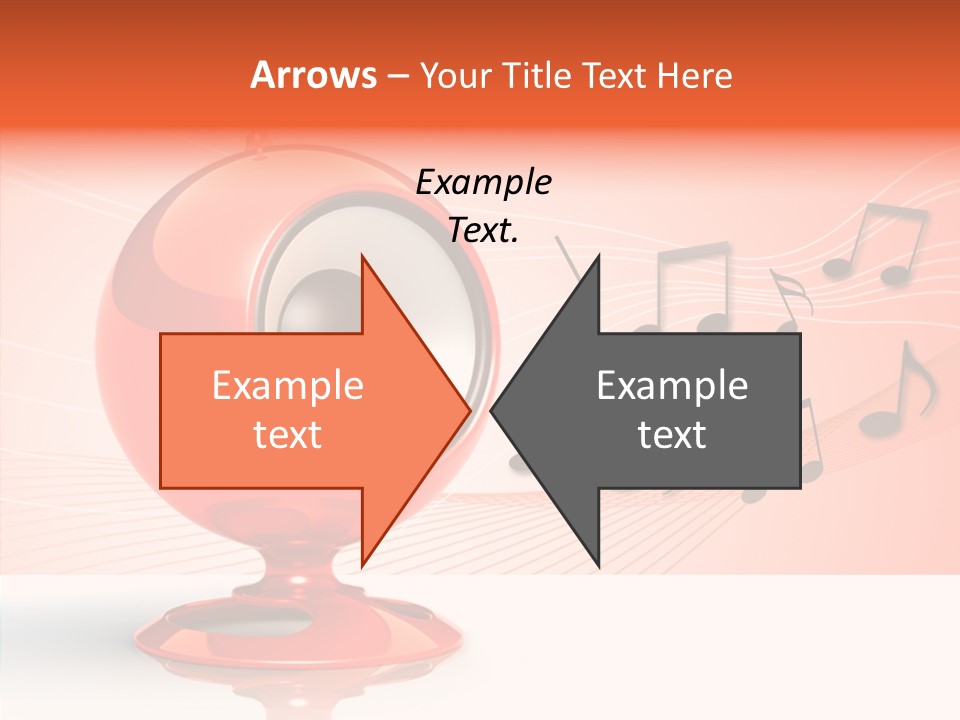 Ball Audio Bass PowerPoint Template