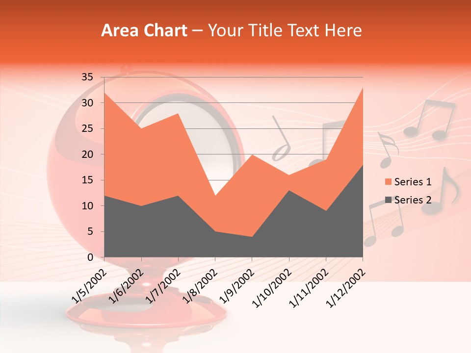 Ball Audio Bass PowerPoint Template