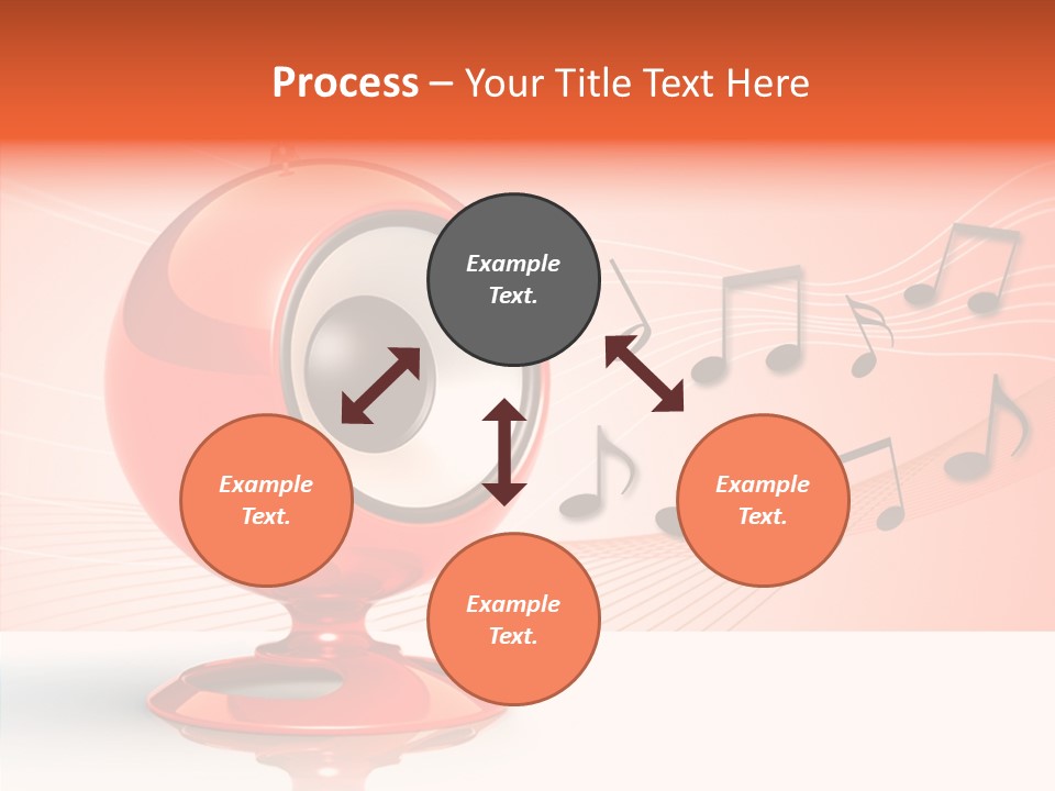 Ball Audio Bass PowerPoint Template