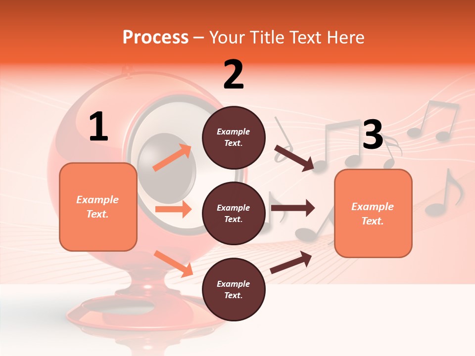 Ball Audio Bass PowerPoint Template