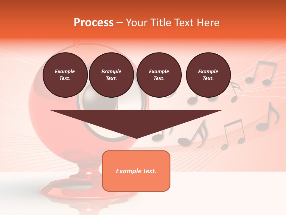 Ball Audio Bass PowerPoint Template