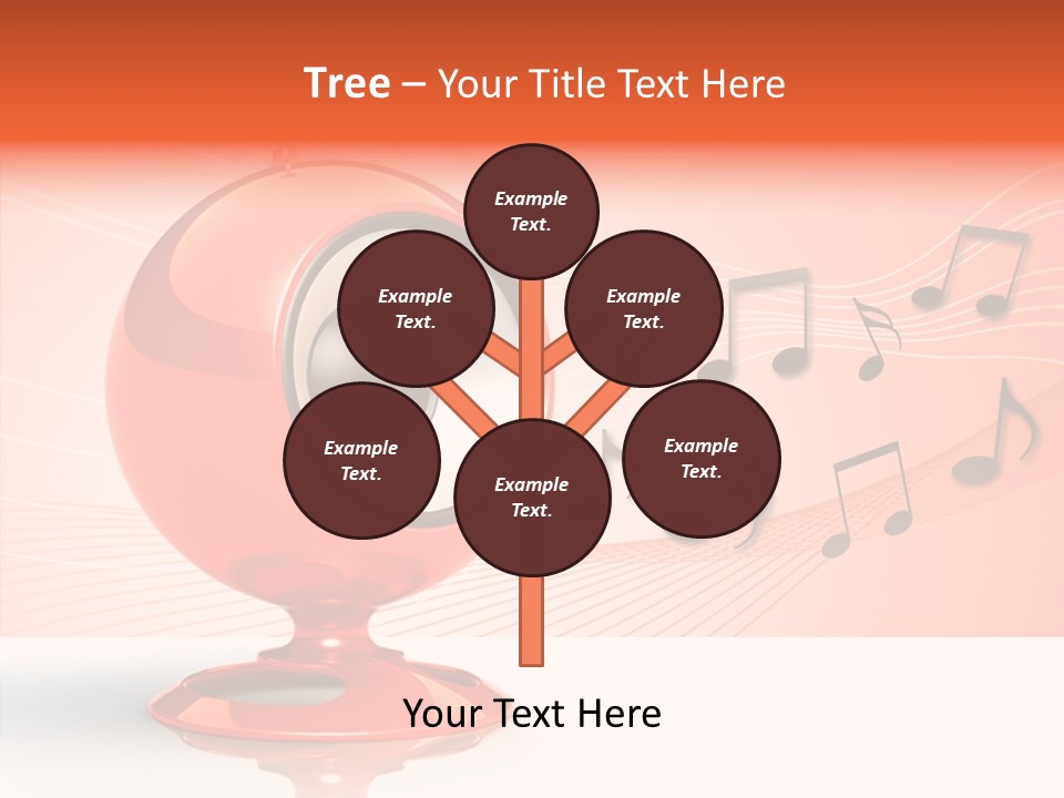 Ball Audio Bass PowerPoint Template