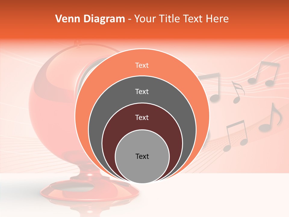 Ball Audio Bass PowerPoint Template