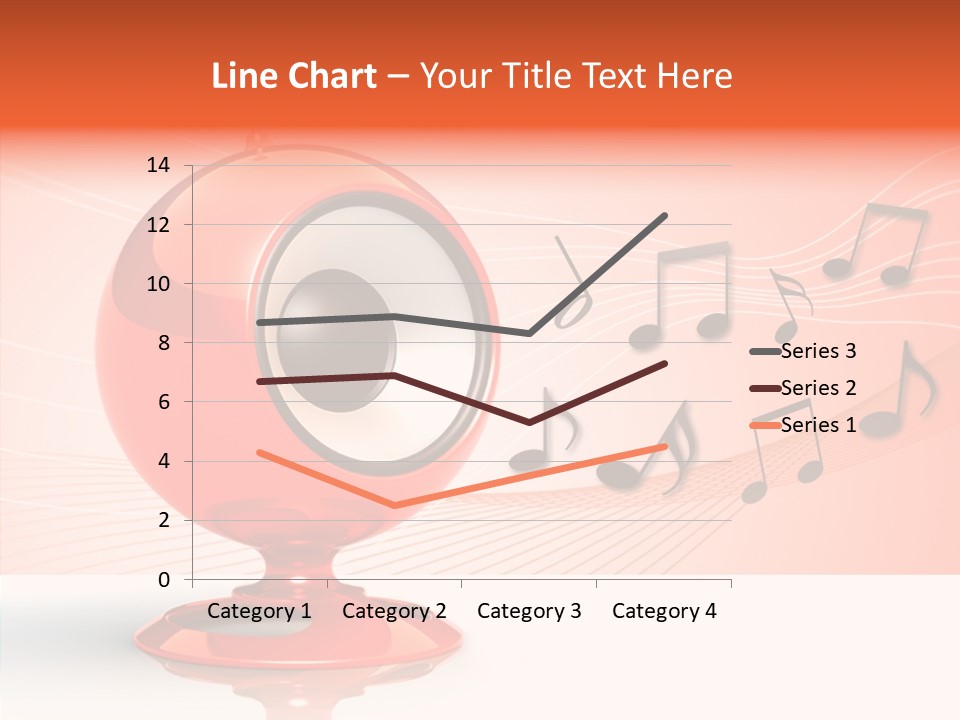 Ball Audio Bass PowerPoint Template