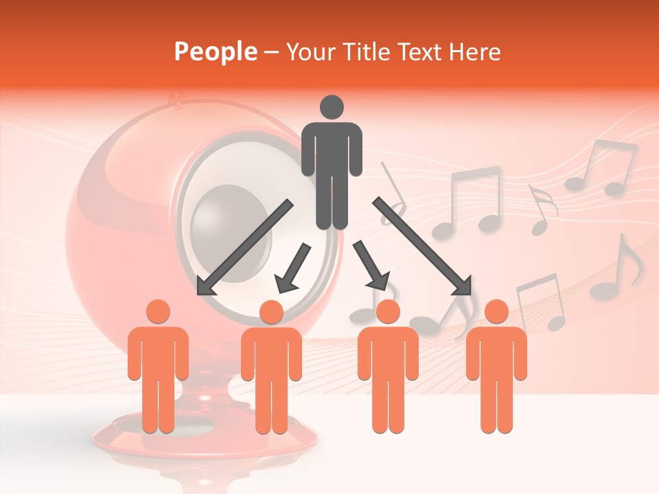 Ball Audio Bass PowerPoint Template