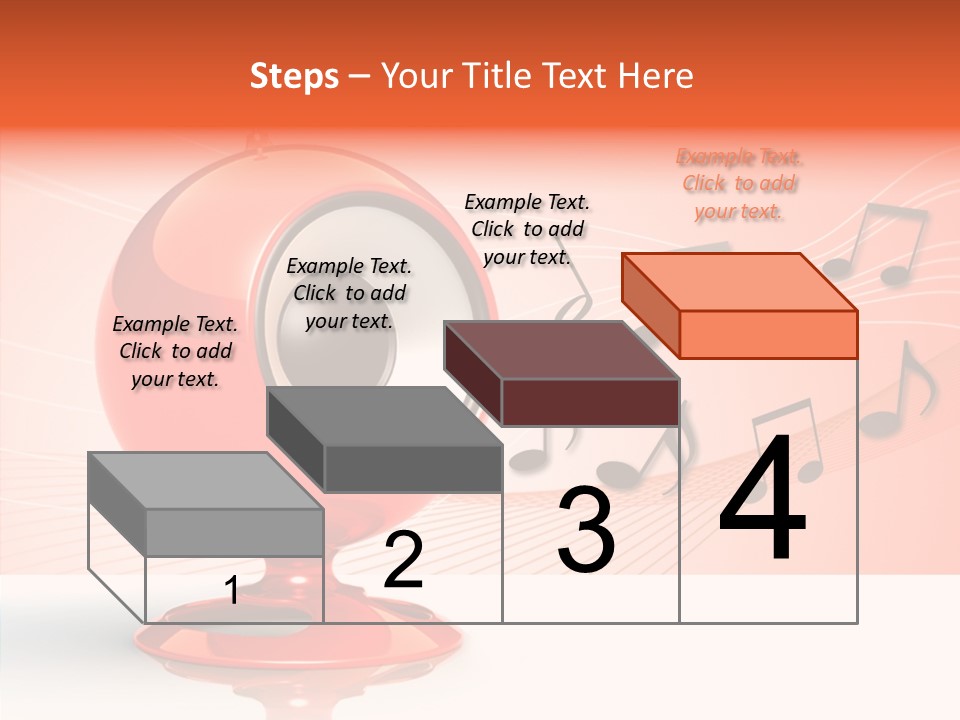 Ball Audio Bass PowerPoint Template