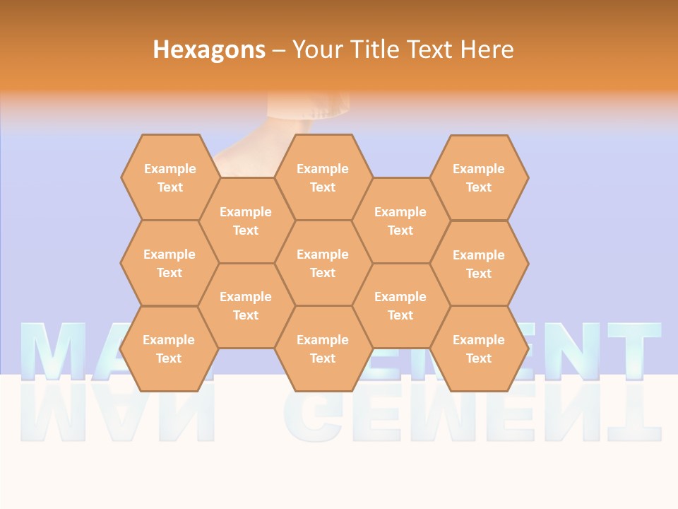 Support Thumb Finger PowerPoint Template