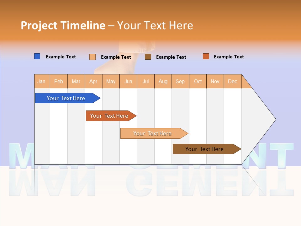 Support Thumb Finger PowerPoint Template