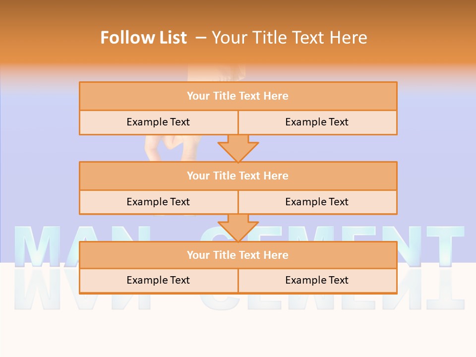 Support Thumb Finger PowerPoint Template