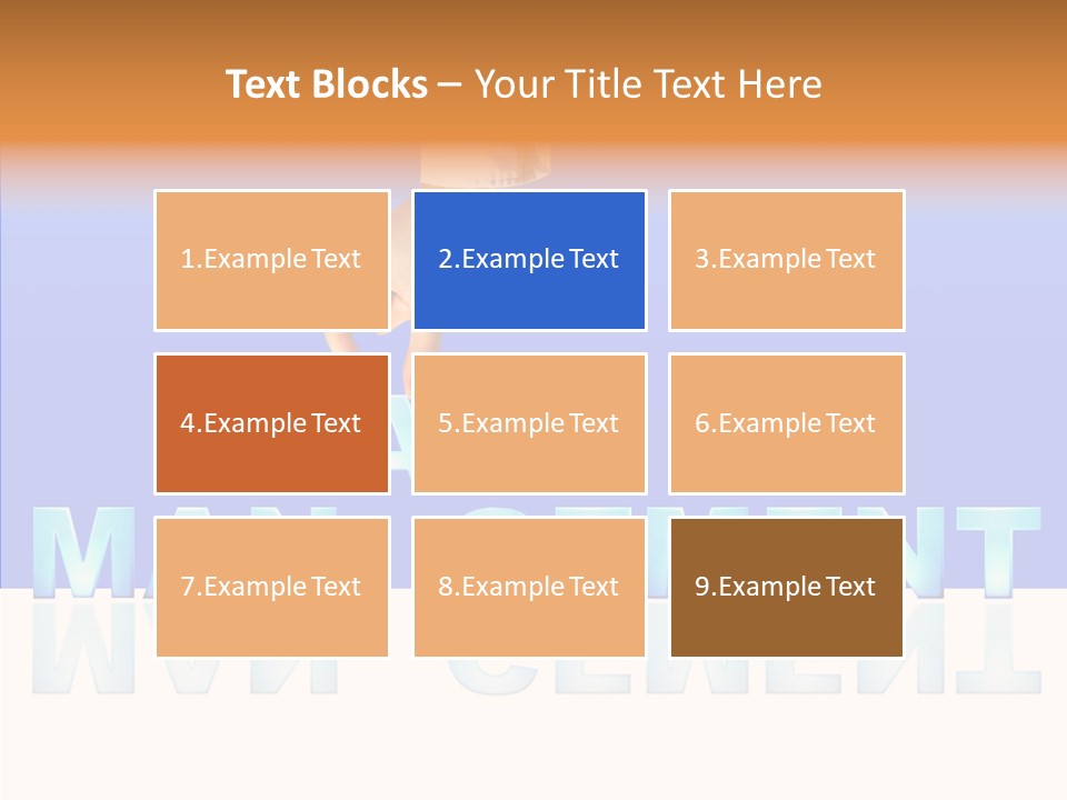 Support Thumb Finger PowerPoint Template