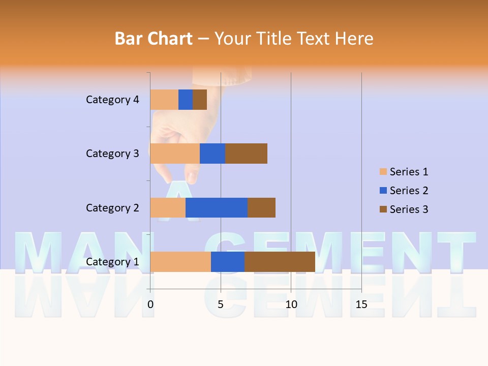 Support Thumb Finger PowerPoint Template