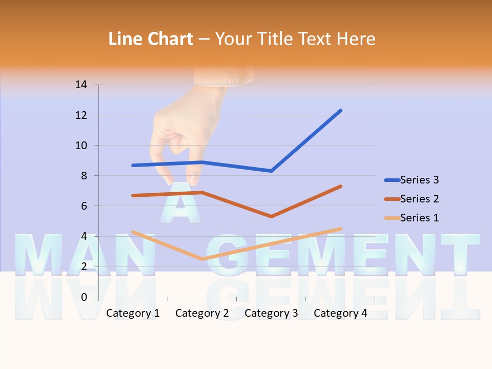 Support Thumb Finger PowerPoint Template