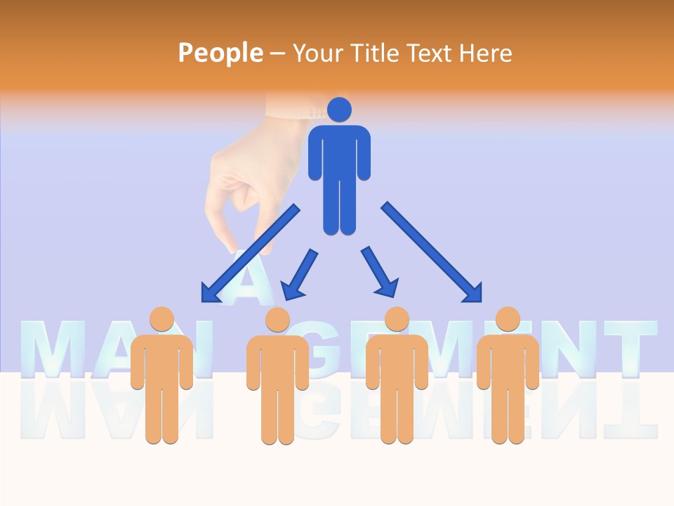 Support Thumb Finger PowerPoint Template