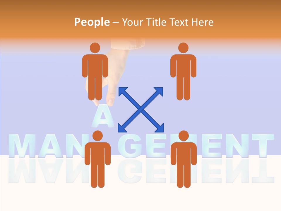 Support Thumb Finger PowerPoint Template