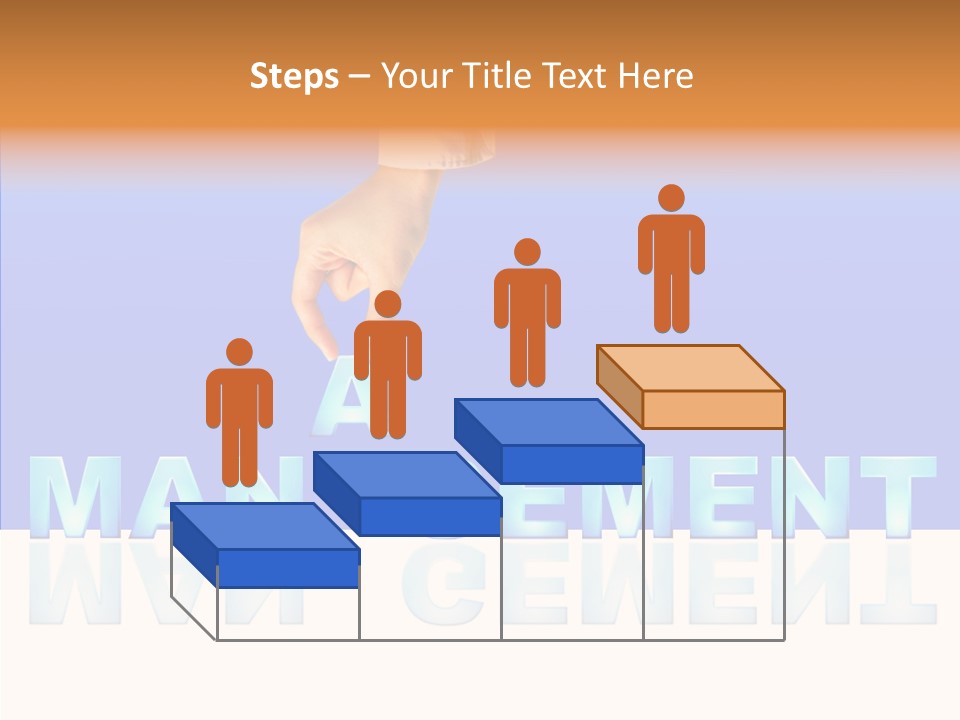 Support Thumb Finger PowerPoint Template