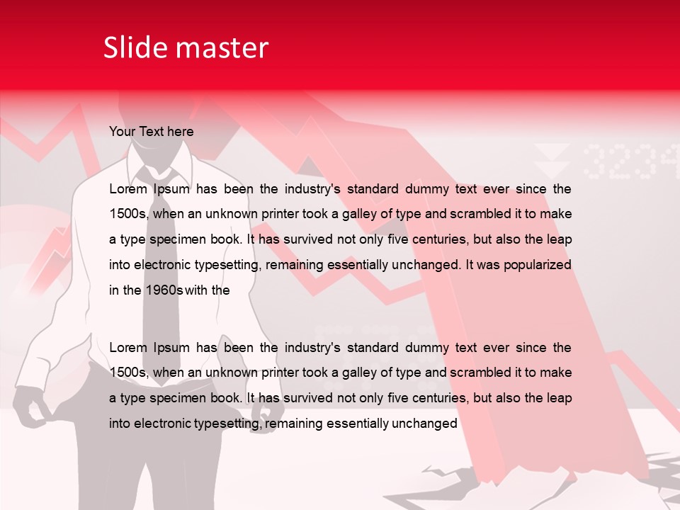 Failure Abstract Stress PowerPoint Template