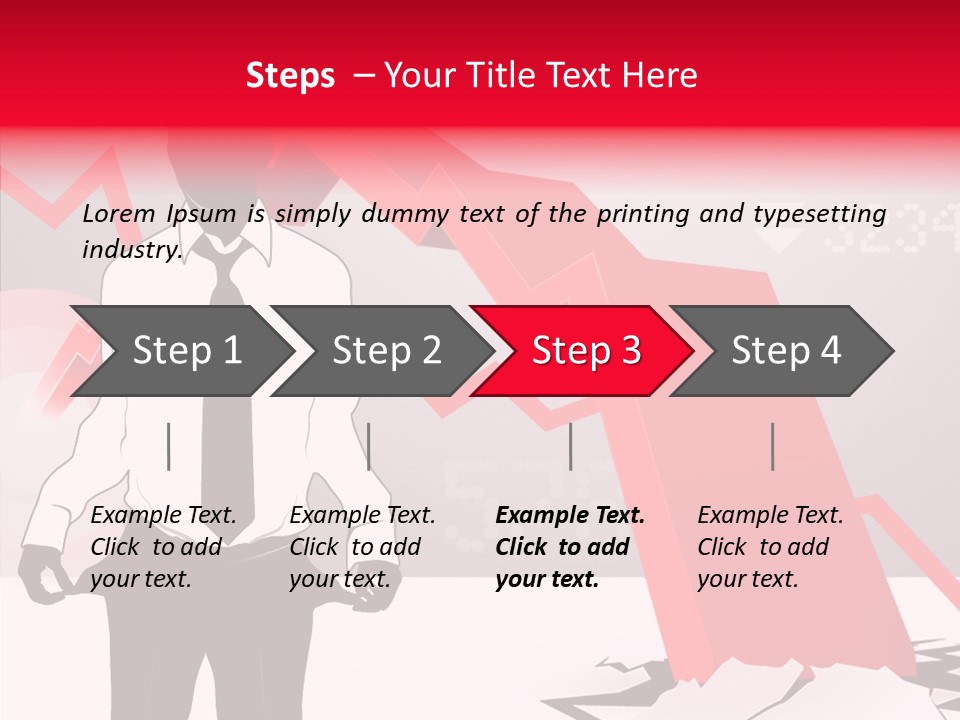 Failure Abstract Stress PowerPoint Template