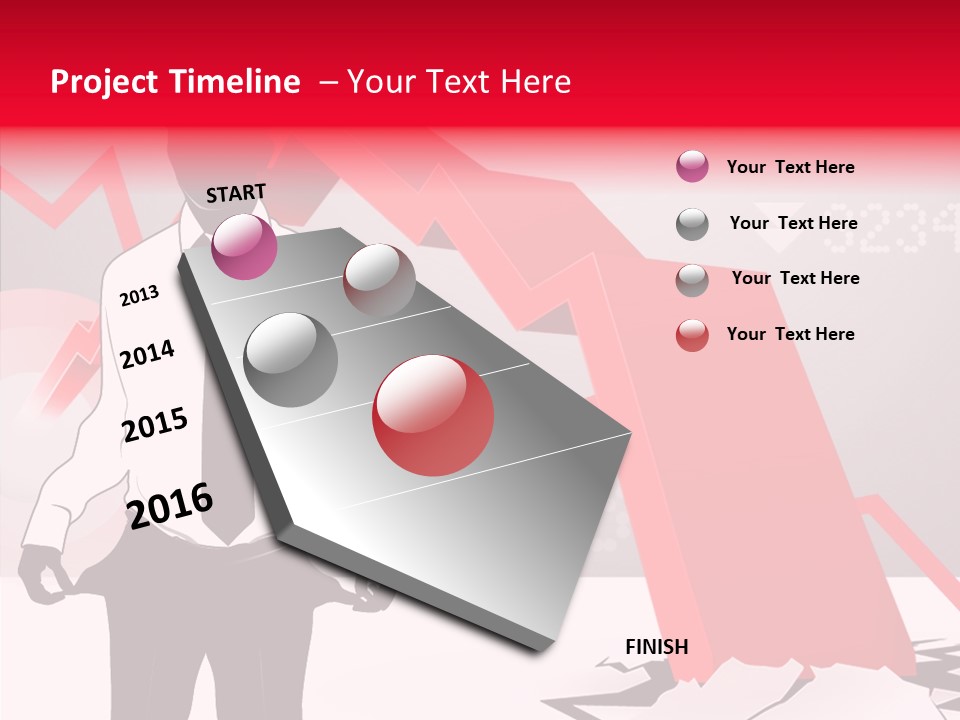 Failure Abstract Stress PowerPoint Template