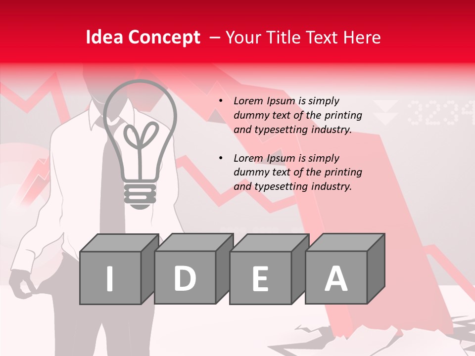 Failure Abstract Stress PowerPoint Template