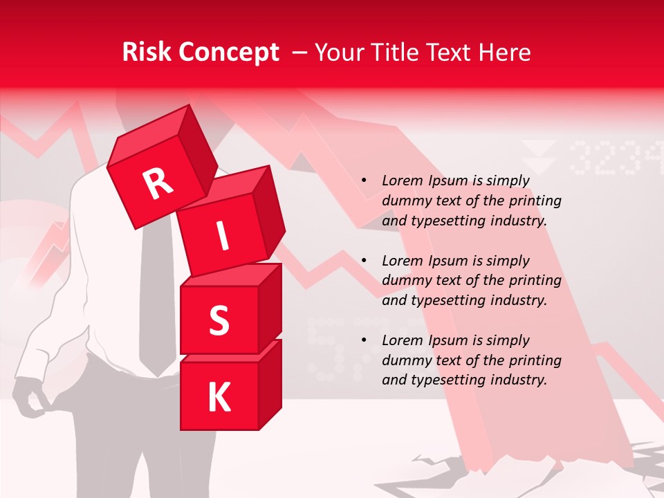 Failure Abstract Stress PowerPoint Template