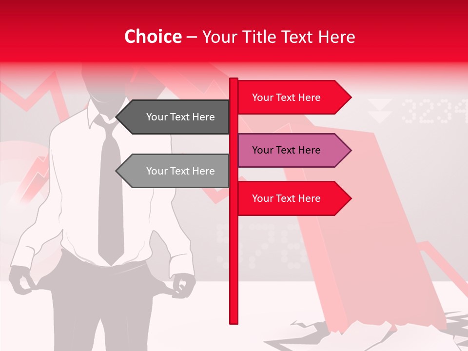 Failure Abstract Stress PowerPoint Template