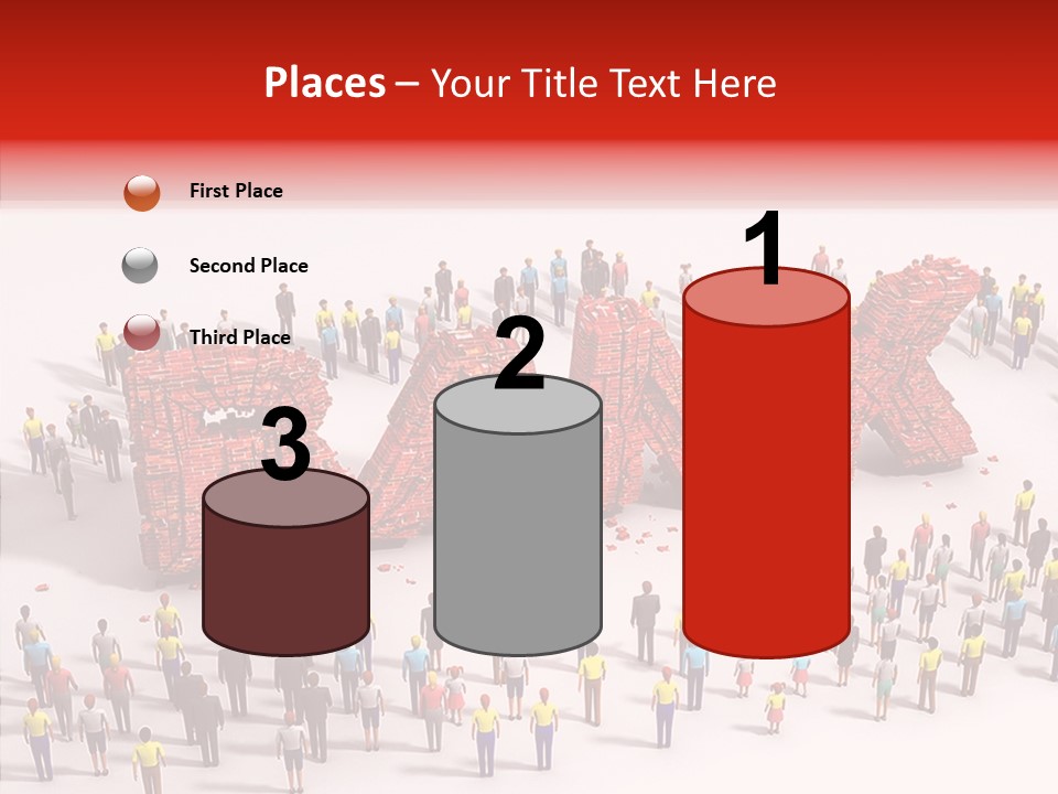 Standing Decline Wreck PowerPoint Template