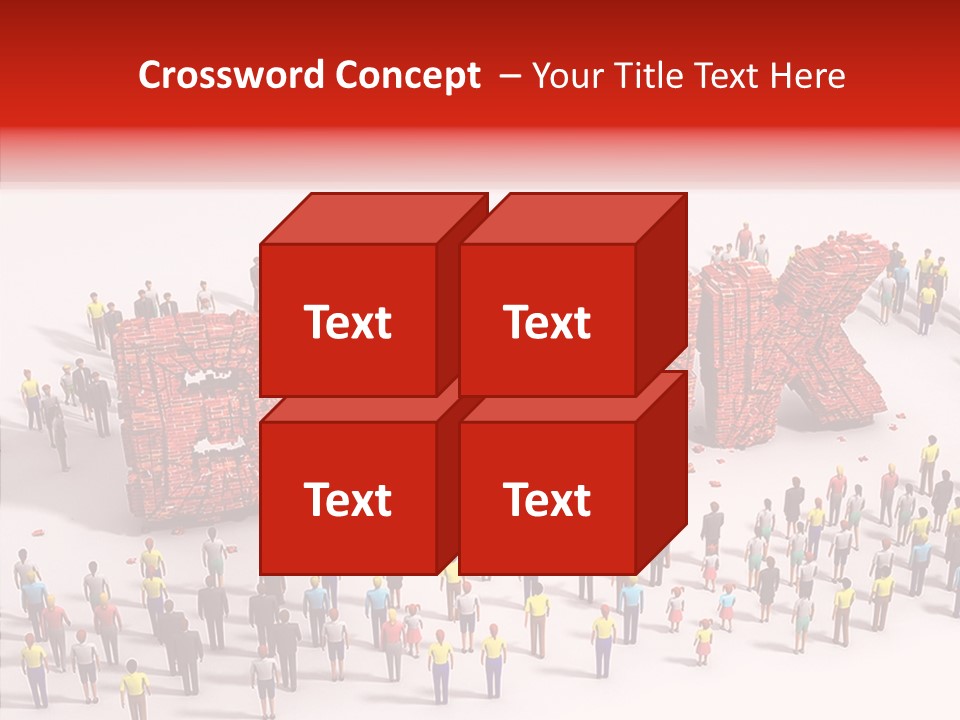 Standing Decline Wreck PowerPoint Template