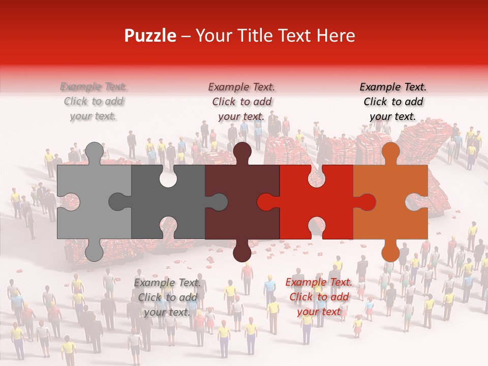 Standing Decline Wreck PowerPoint Template