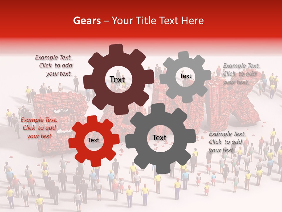 Standing Decline Wreck PowerPoint Template