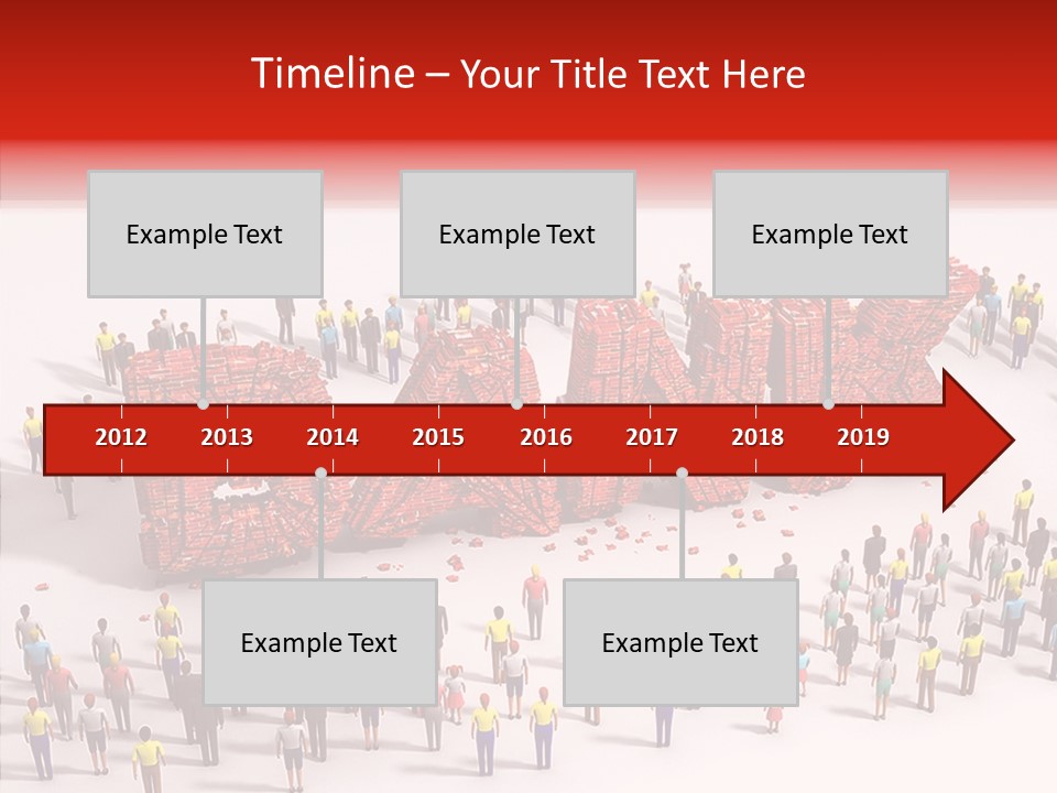 Standing Decline Wreck PowerPoint Template