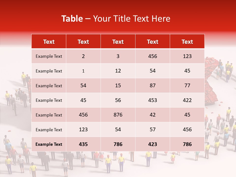 Standing Decline Wreck PowerPoint Template