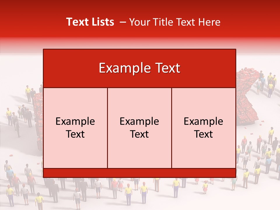 Standing Decline Wreck PowerPoint Template
