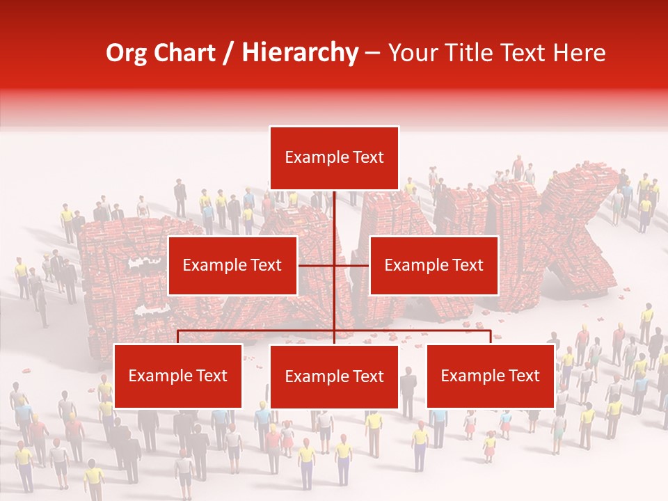 Standing Decline Wreck PowerPoint Template