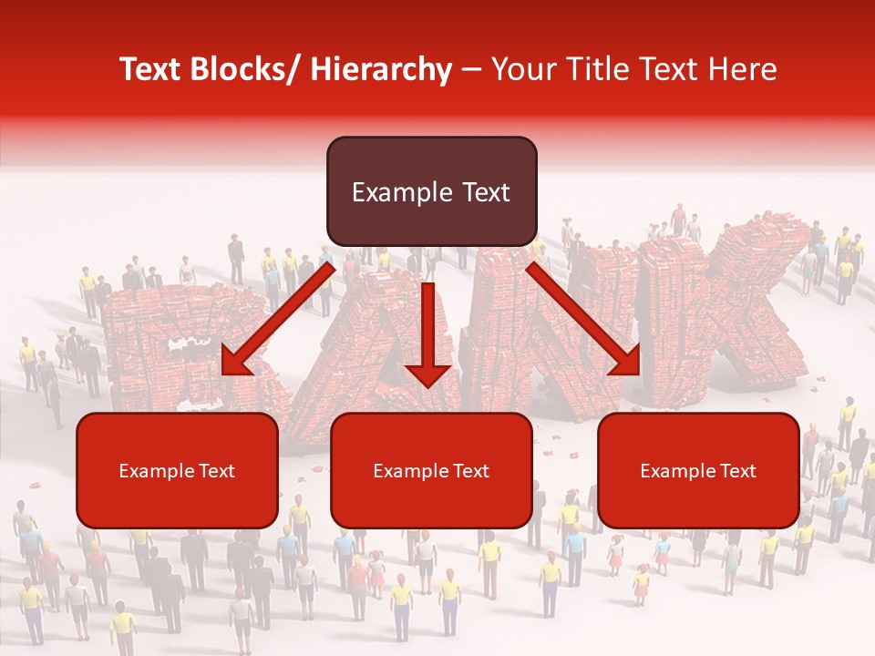 Standing Decline Wreck PowerPoint Template