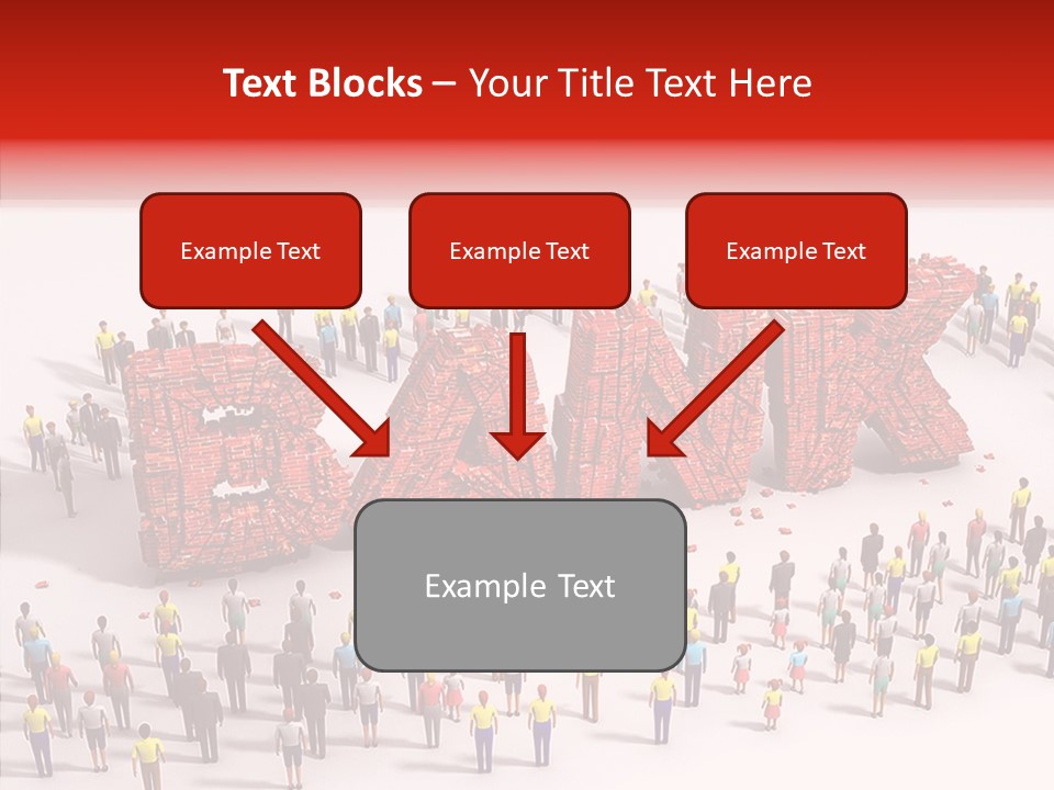 Standing Decline Wreck PowerPoint Template