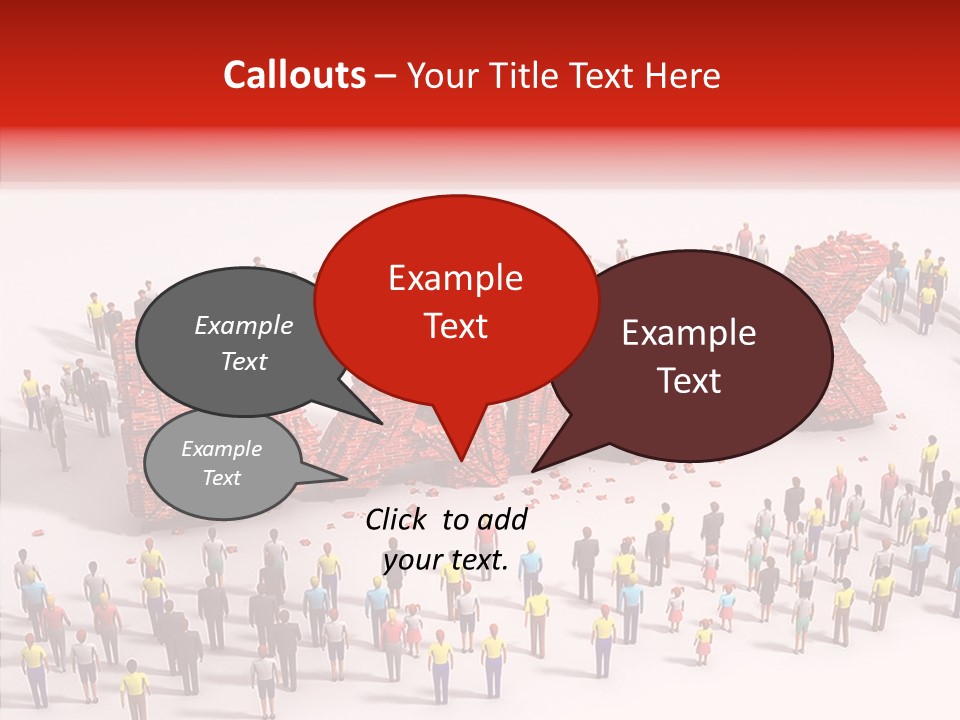 Standing Decline Wreck PowerPoint Template