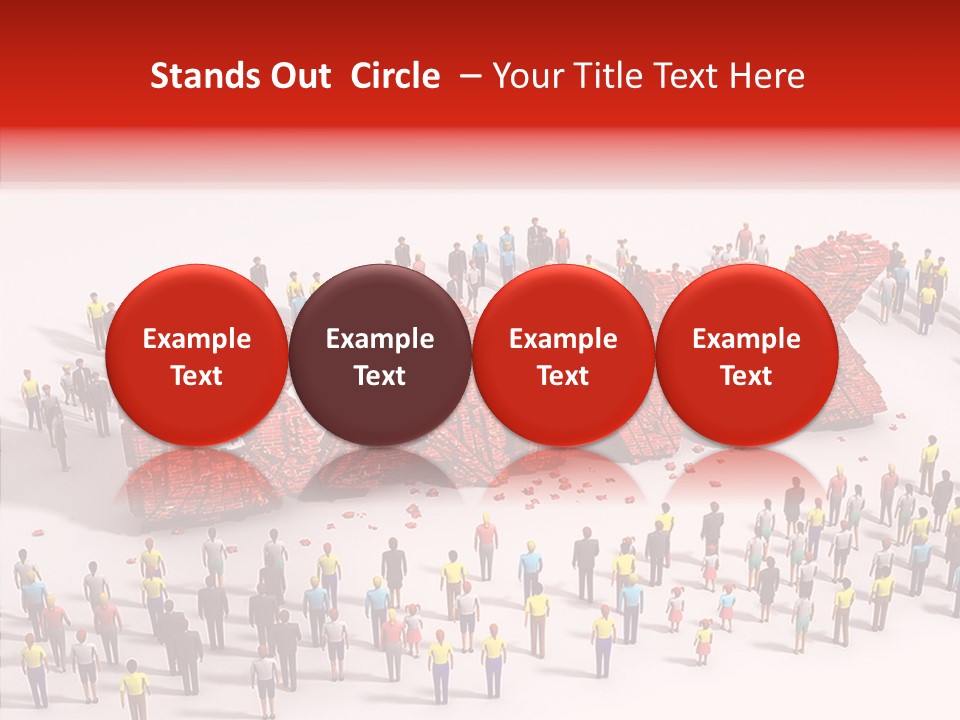 Standing Decline Wreck PowerPoint Template