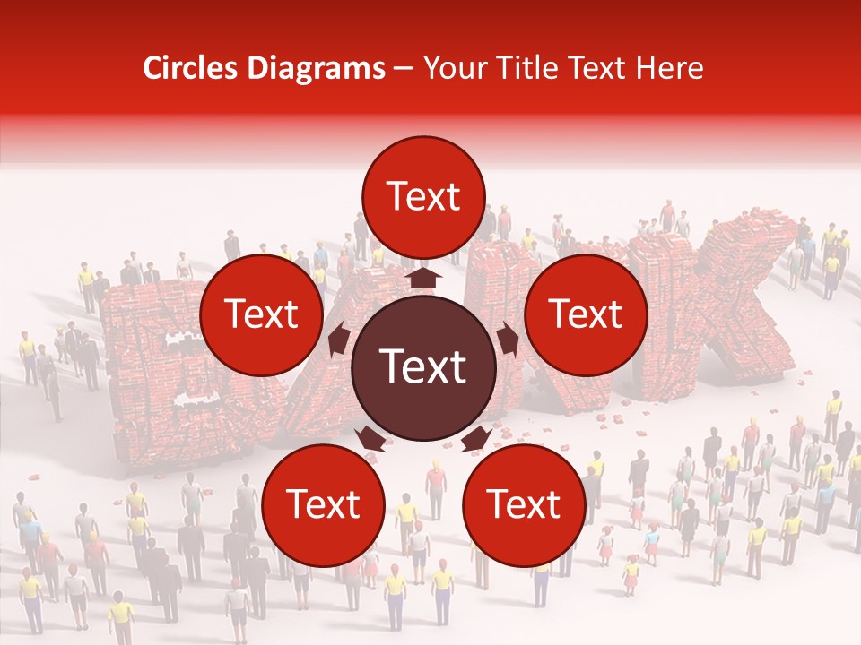 Standing Decline Wreck PowerPoint Template
