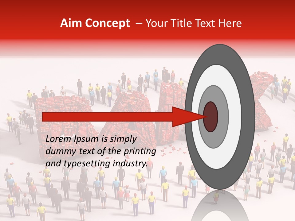 Standing Decline Wreck PowerPoint Template