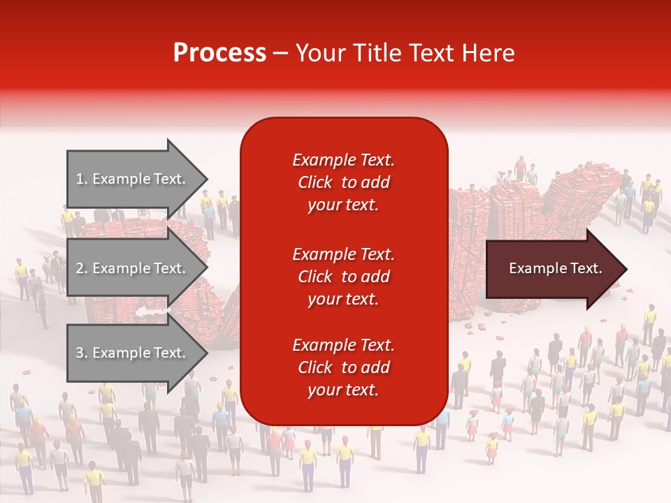 Standing Decline Wreck PowerPoint Template