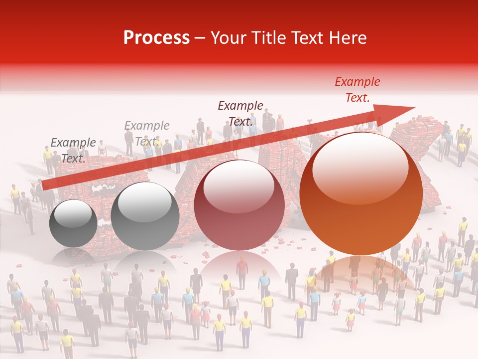 Standing Decline Wreck PowerPoint Template