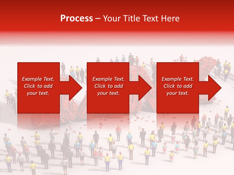 Standing Decline Wreck PowerPoint Template