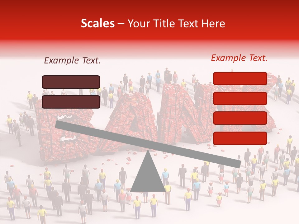 Standing Decline Wreck PowerPoint Template